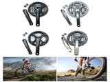 Durability Aluminum Alloys Crankset Chainring Square Hole Ergonomic Cranksets for Mountain Bike V1370-AZ4-12727