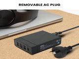 MXT 72W Multi USB Port Travel Charger Station TCP16