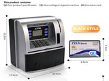 Pink Digital ATM Savings Bank for Kids - Electronic Piggy Bank with PIN & Card for Real Money V888-ELOSUNG34888