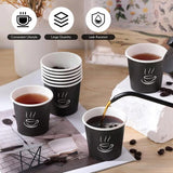 2400 Disposable Coffee Cups 4oz Extra Strong Takeaway Paper Take Away Bulk V563-PA0430-50-1BOX