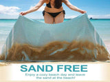 6 Pack Oversized Turkish Beach Towels, Quick-Dry Sand-Free Towels for Swimming, Bath, Camping, V1189-LC-AMZ-00279