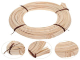 Flat Rattan Material Basket Wicker Weaving Diy Rattan Material Khaki 1 Roll V1370-AZ4-16774