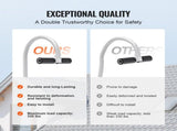 Ladder Stabilizer, 2 in 1 Extension Wall Ladder Standoff Hook, Roof Ridge Ladder Accessories Both V952-TZWDQ2H1K000C7QCYV0