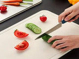 Stainless Steel Cutting Board Extra Thick 1.2cm, Double, sided, Scratch, resistant, Anti, slip edge, V1189-LC-RY-00523