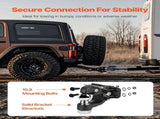 Pintle Hook, 9070 kg Towing Capacity, Trailer Hitches Receiver Hook Combination 50.4 mm Hitch Ball, V952-TJXHTGDGQ2INLAH50V0