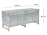 MOTHER OF PEARL HAND MADE SWISH SIDEBOARD V742-FEH10