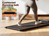 Everfit 3 in 1 Walking Pad Treadmill 12% Incline Under Desk Treadmills for Home Gym With 40cm Wide TMILL-400-2INC-BK