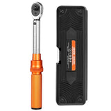 VEVOR Click Torque Wrench Set 1/4 Inch Drive 20-200lbf-in /2.3-22.6N.m Orange V952-DJSNLBS20200ODQERV0