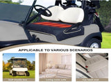 Heated Golf Cart Seat Cover, Waterproof Towel Cushion, Universal Golf Cart Seat Towel V1366-AZ2-W-11516