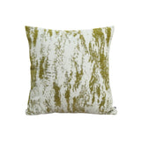 SOGA 50cm Throw Pillow White and Olive Green Deluxe Polyester Fiber and Cotton for Home Decor FRENCHCUSHION327