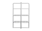 Devanti Electric Heated Towel Rail Rack 30 Bars Foldable Clothes Dry Warmer TW-C-703-ALUM
