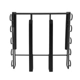 Under Cabinet Hanging Shelf Stainless Steel Under Shelf Storage Rack with Multiple Hooks for Cutting V1294-YM0901-3118240222512