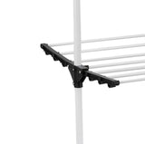 CARLA HOME Folding 3 Tier Clothes Laundry Drying Rack with Stainless Steel Tubes for Indoor & LSB-36074