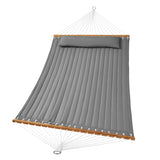 Double Quilted Fabric, 12 FT Double with Hardwood Spreader Bars, 2 Person Quilted V952-HFDCBDZJYZXCHF9R8V0