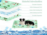 Dog Cooling Mat Self-Cooling Gel Mat for Dogs and Cats Summer Scratch-Resistant Pet Cooling Pad, V1237-ZY-917-283