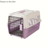 Portable Pet Carrier for Cats and Small Dogs, Airline-Approved Travel Kennel with Comfort Handle, V1341-ZY-U3GGE83Y