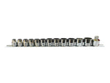 Wurth 3/8" 13pc Multi-Profile Socket Set Chrome Metric Imperial TX Bi-Hex Square V563-7131230