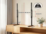 Artiss Universal TV Stand for 24-86 inch TVs LED Screen Table Top Desktop Mount TV-MOUN-3004-BK