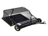 106.6 cm Lawn Sweeper Tow Behind, 12 cu.ft. Large Pull Behind Grass Sweeper, Heavy Duty Leaf & Grass V952-TCSCPQSQHS12E5UTUV0