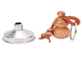250ML Water Bottle Thickened Wall Gourd Shaped Drinking Kettle with Belt Buckle for Outdoor V1294-YM0901-3118240224111