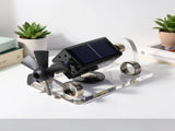 Magnetic levitation solar ornament, zero power consumption anti-gravity rotation, light luxury V1232-XFDJMX001