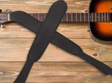 2-Pack Black Replacement Instrument Case Straps, Lightweight and Portable for Guitars, Violins, V1192-AZ-W-22356
