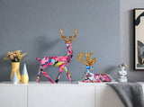Christmas reindeer decorations, New Year decorations, wedding decorations, desk decor, home decor, V1106-128-76344-CHR-5