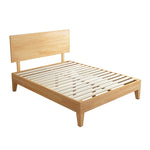 Levede Double Rubberwood Bed Frame BF1054-D-NT