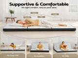 Giselle Foldable Mattress Folding Foam Mattresses Bamboo Queen FOAM-MFM-TRIO-BAM-BK-Q