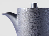 Soy Pot 125ml Black Scroll Glaze V637-C1380