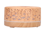 700ml Humidifier Wood Grain Remote Control Aroma Diffuser Bluetooth Speaker with Night Light for V1294-YM0901-3113210107611
