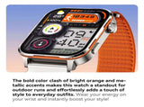 AI-WATCH2 Full Touch Screen Smart Fitness Watch for Men Womenorange V1300-AI-WATCH2-ORANGE