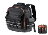 Tool Backpack, 64 Pockets, Heavy-duty Tools Storage Organizer Work Bags with Laptop Compartment & V952-GJBB1416INCHEILMT001V0