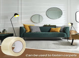 12 Rolls Filament Strapping Tape 5.7 Mil Heavy Duty Transparent Reinforced Fiberglass for Packaging V1259-DP01-A-1182