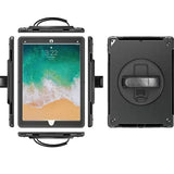 USP Rugged Apple iPad Case Black - Built-in-Kickstand, Hand & Shoulder V1202-V2-MPA-GN-AIP10-2RC-BLK