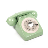GPO RETRO GPO 746 ROTARY TELEPHONE - GREEN V177-IW-GPO-ROTY-GRN