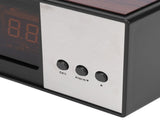 Retro Style Flip Clock Mechanical Auto Page Turning Flip Desk Clock for Home and Office Decoration V1294-YM0901-3115240045011