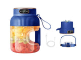Portable 1200ml Electric Mixing Cup, Stainless Steel & Glass Body, Squeeze Bottle for Protein V1189-LWWAL-20260401-07281