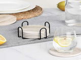 Marble Absorbent Drink Coasters Table Protection V1263-JX-5426