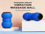 Rechargeable Electric Massage Roller Vibrating Silicone Yoga Ball Muscle Relief V1308-DSZKI-911