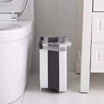 Hanging Trash Can Collapsible Small Garbage Waste Bin for Kitchen Cabinet Door V178-40972