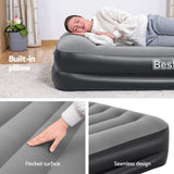 Bestway Air Mattress Single Inflatable Bed 46cm Airbed Black BW-BED-S-46-67401