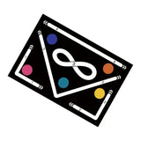 Football Training Mat 60 X 90 cm for All - Black V1308-DSZKI-983