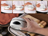 Foldable Electric Kettle with Handle 700ml Silicone Electric Kettle Touch Control Travel Kettle with V1192-AZ-W-11019