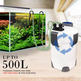 Aquarium UV Light External Canister Filter 2000L/H Media Kit V274-AQ-HW304