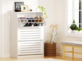 Artiss Shoe Cabinet Storage Drawer 45 Pairs White FURNI-N-SHOE-3D-WH