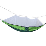Outdoor Hammock 661lb Load Bearing Lightweight Portable Hammock with Net for Courtyard Camping V1294-YM0901-3111240095411