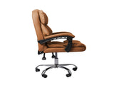 Levede Gaming Chair Office Computer Brown No Footrest OF1037-BR-NOP