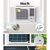 Devanti Window Air Conditioner 2.7kW WAC-09H-WH