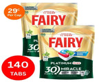 Fairy Platinum Plus x 140 Herbal Breeze Dishwasher Tablets FAIRY-8078730X2_NZ